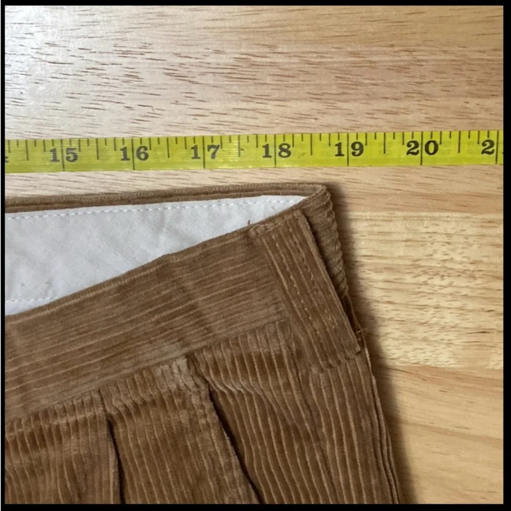 Orvis Brisbane Moss Heavy Corduroy Pants Men 38x29 Brown Made in Portugal‎